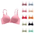 thumbnail image 1 of Seamless Bras for Women Adjustable Strap Wireless Push Up Lifting Bra Bralettes Everyday Bra, 1 of 5