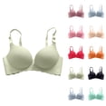 thumbnail image 1 of Seamless Bras for Women Adjustable Strap Wireless Push Up Lifting Bra Bralettes Everyday Bra, 1 of 5