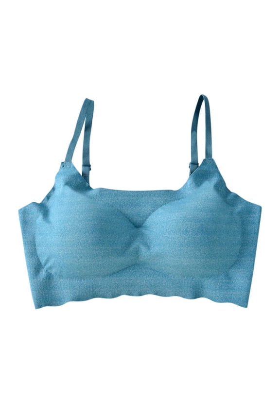 Seamless Bras for Women Back-Smoothing Pullover Push up Bras No Underwire Wireless Padded Bralette