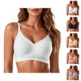 thumbnail image 1 of Seamless Bras for Women Comfortable Full Coverage Adjustable Strap Everyday Bra, 1 of 5