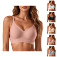 thumbnail image 1 of Seamless Bras for Women Comfortable Full Coverage Adjustable Strap Everyday Bra, 1 of 5