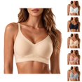 thumbnail image 1 of Seamless Bras for Women Comfortable Full Coverage Adjustable Strap Everyday Bra, 1 of 5
