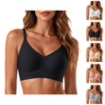 thumbnail image 1 of Seamless Bras for Women Comfortable Full Coverage Adjustable Strap Everyday Bra, 1 of 7