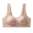thumbnail image 1 of Seamless Bras for Women Front Closure Skin Friendly Comfort Bra For Seniors Wireless Bras, 1 of 4