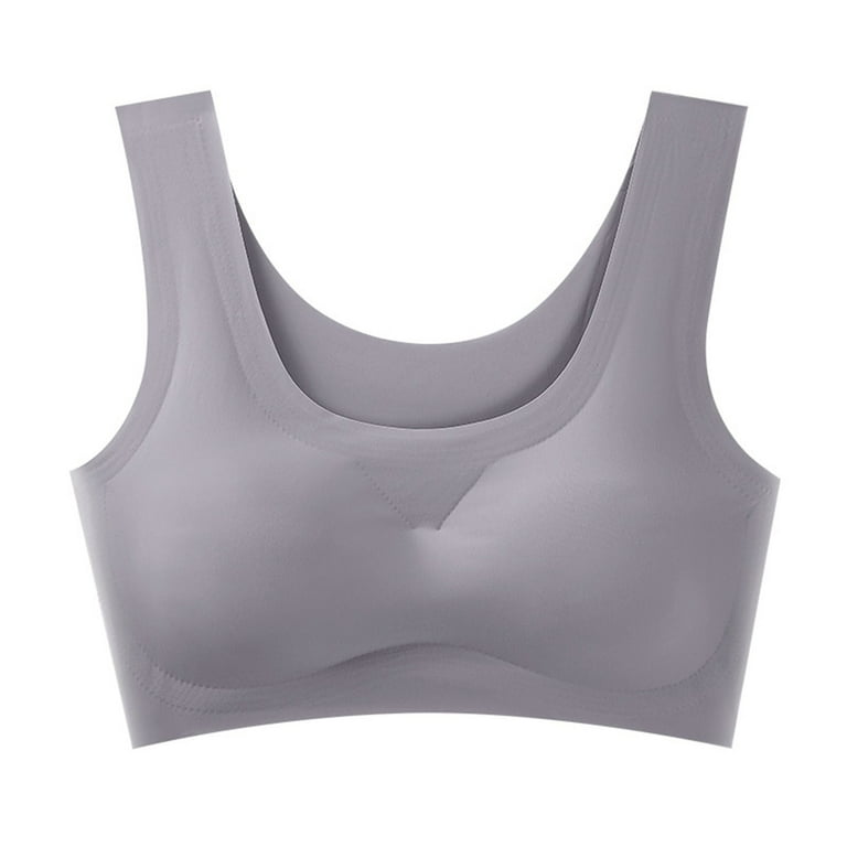 Seamless super push-up bra - Dark grey - Ladies