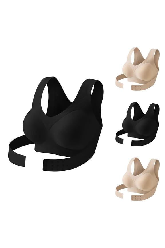 Seamless Breathable Shaping Corrective Support Bra Front Closure Back Posture Comfort Fit Daily Wear