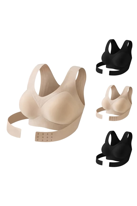 Seamless Breathable Shaping Corrective Support Bra Front Closure Back Posture Comfort Fit Daily Wear