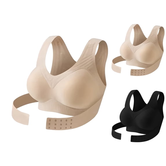 Seamless Breathable Shaping Corrective Support Bra Front Closure Seamless Back Support Posture Women Bra Push up Womens Bras No Underwire Wireless Bras Bra's for Women Small Bras for Women Bras for