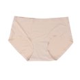 thumbnail image 1 of Seamless Briefs Breathable Middle Waist Panties  Lingerie  - Size L (Skin Color), 1 of 1