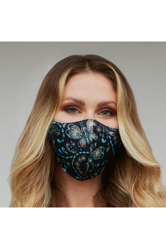 Seamless Butterfly Face Mask