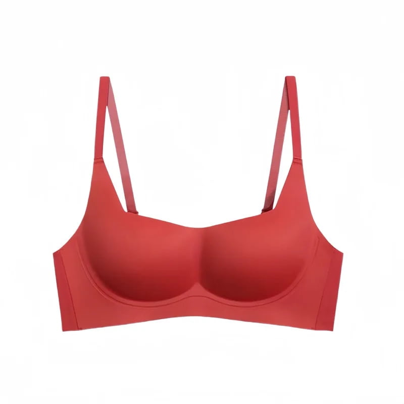 Seamless Cloudlike Nude Underwear Women‘s Small Breast Pushup Soft Support WireFree Breast
