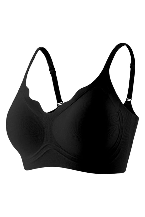 Seamless Comfort Bra Support Wireless T-Shirt Bra Soft Everyday Wear For Women No Show Design
