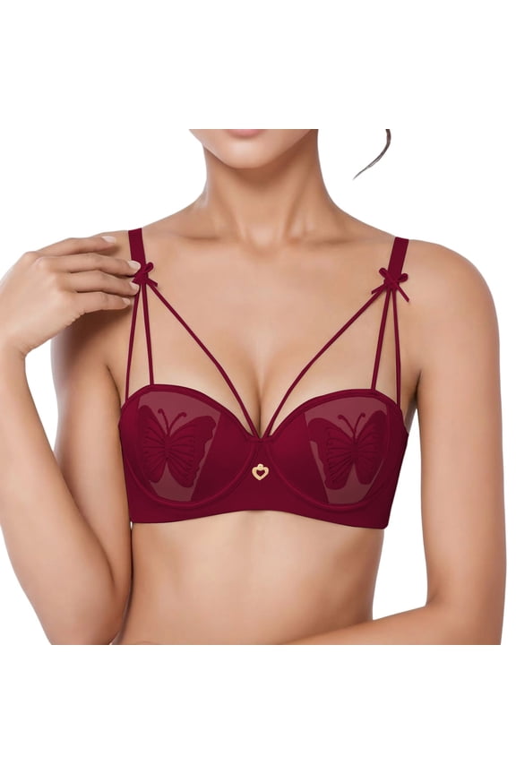 Seamless Comfort Bra Wirefree Bralette Enhancer Lightweight Soft T Shirt Everyday Wear