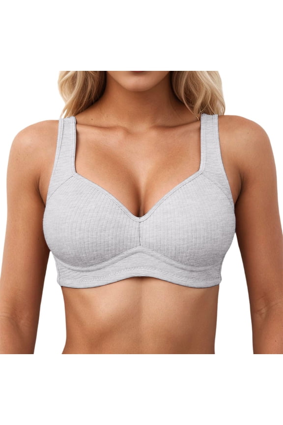 Seamless Comfort Shapewear Bra with Adjustable Lift Support for Everyday Wear Wireless T Shirt Bra