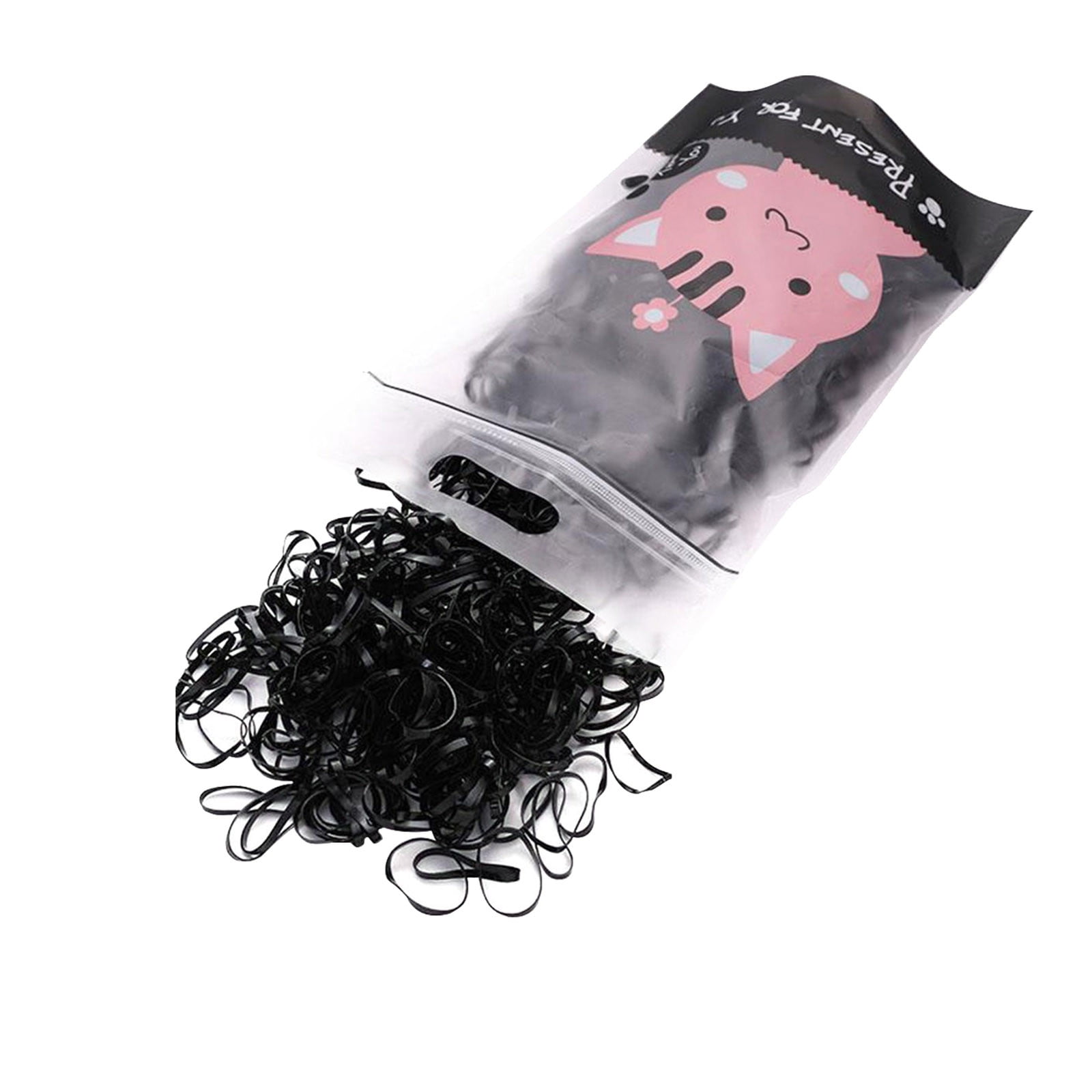 Seamless Cotton Hair Ties Different Color Rubber Bands Hair Breakage