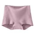 thumbnail image 1 of Seamless Cotton Underwears for Womens Breathable Lace Trimmed High Waisted Triangular Underwear For Women, 1 of 7