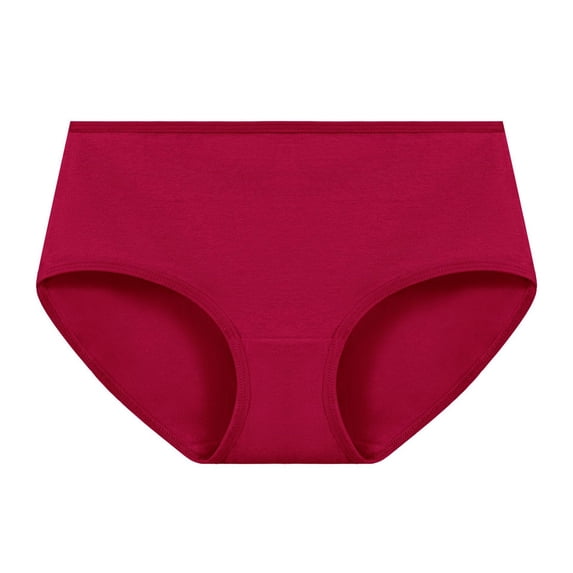 Seamless Cotton Underwears for Womens Lace Abdomen Mid-rise Waist And Hip Lift Comfortable Body Breathable Underwear Briefs
