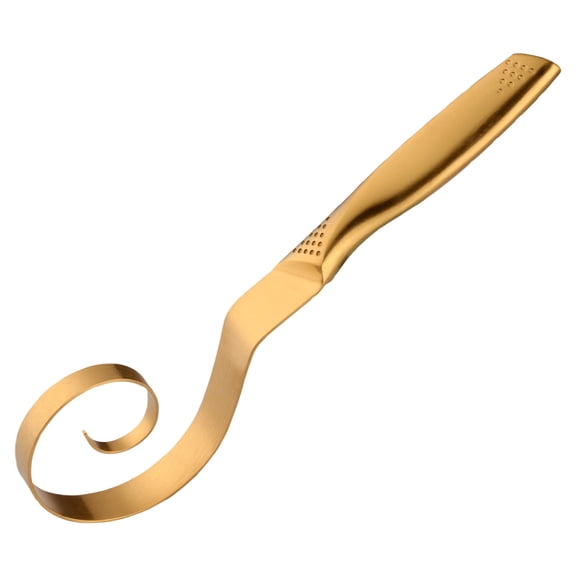 Seamless Danish Dough Whisk -10" Stainless Steel Dutch Bread Dough Whisk Tool Cooking Utensils for Sourdough Bread Baking, Whisking, Pizza, Pastry, Cake Batter, Biscuits(Gold)