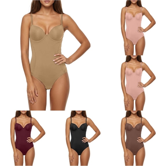 Seamless Full Shapewear with Built In Bra Control Lace Bodysuit for Foundation Garment Sharper Mint