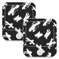 thumbnail image 1 of Seamless Hand Drawn Pattern Dot Art Night Lights Plug into Wall LED with Auto Light Sensor Warm Light for Kids Hallway Bedroom Living Room Kitchen Bathroom Set of 2, 1 of 7
