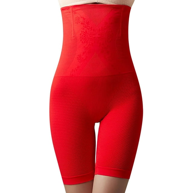 Seamless High Waist Honeycomb Thin Leg Pants Shapewear Women Postpartum