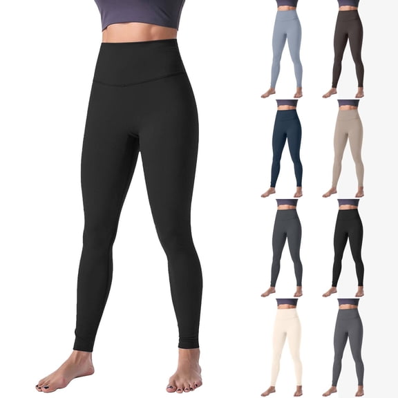 Seamless High Waist Workout Leggings for Women Breathable Flexible Yoga Training Exercise Pants
