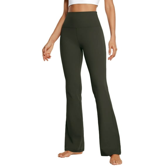 Seamless High Waisted Yoga Pants Women Sale Clearance Gym Workout Running Stretch Leggings Tummy Control Butt Lifting Legging Workout Sports Tights Flare Leggings