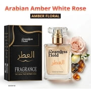 Seamless Hold Arabian Amber White Rose Amber Labdanum Perfume for Women and Men Parfum | Inspired Luxury Fragrance | Long-Lasting Scent - 1.7 oz 50 ml
