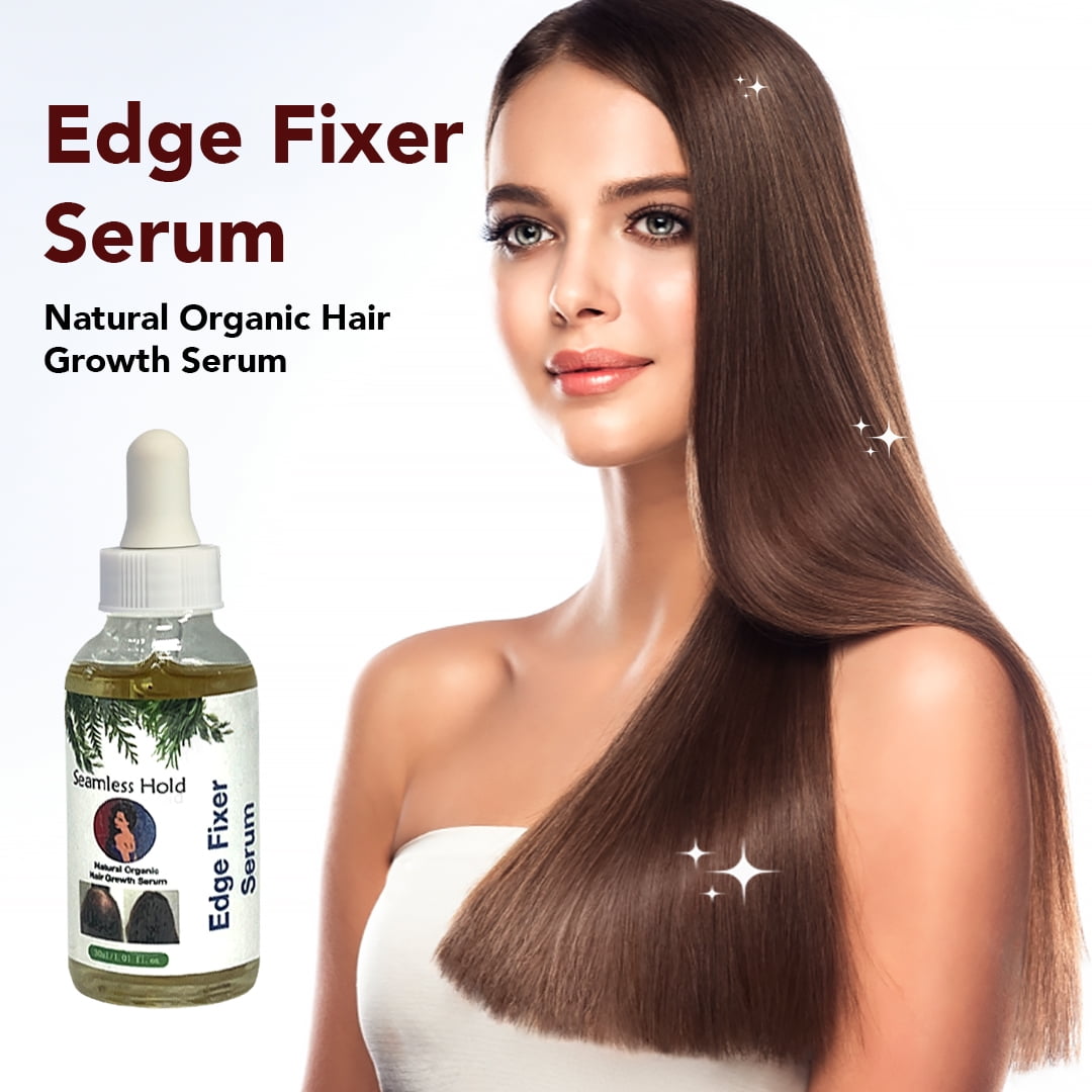 Seamless Hold Edge Fixer Natural Organic Hair Growth Serum 30ml/1.01
