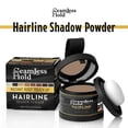 thumbnail image 1 of Seamless Hold Hairline Shadow Powder - Waterproof Hairline Shadow for Instant Coverage, Root Concealer Powder, Fills Thinning Hair for Women and Men, Root Touch Up Hair Powder (Brown), 1 of 11