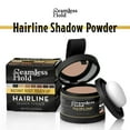 thumbnail image 1 of Seamless Hold Hairline Shadow Powder - Waterproof Hairline Shadow for Instant Coverage, Root Concealer Powder, Fills Thinning Hair for Women and Men, Root Touch Up Hair Powder (Light Brown), 1 of 11