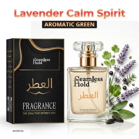 Seamless Hold Lavender Calm Spirit Lavender Coriander Sage Perfume for Women and Men Parfum | Inspired Luxury Fragrance | Long-Lasting Premium Scent - 1 oz (30 ml)