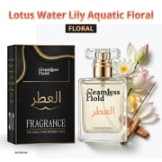 Seamless Hold Lotus Water Lily Aquatic Floral Citrus Musk Perfume for Women Parfum | Inspired Luxury Fragrance | Long-Lasting Scent - 1 oz 30 ml
