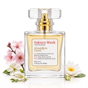 Seamless Hold Sakura Musk Inspired by A K Sakura Tokyo Perfume for Women, Extrait de Parfum, Long Lasting Luxury Fragrance, Rose Oud Cherry Floral Scent Spray - 1.7 fl oz 50ml