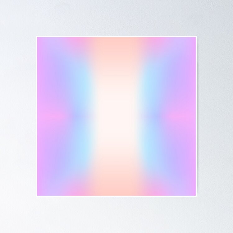 Seamless Holographic Pattern Design UNFRAMED Poster, 24x36 - Walmart.com