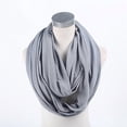 thumbnail image 1 of Seamless Infinity Scarf, Versatile Cotton Loop for Women,90*80cm,14, 1 of 41