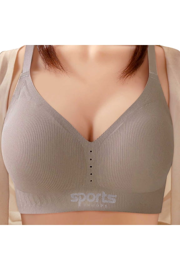 Seamless Jelly Bra Full Coverage Wireless Bras Casual Summer Bra for Sister Summer Clothes Bra