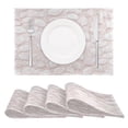 thumbnail image 1 of Seamless Leaves Pattern Reversible Placemat Non Slip Coffee Mat 18x12 Inch for Dining, Kitchen, Coffee, 1 of 9