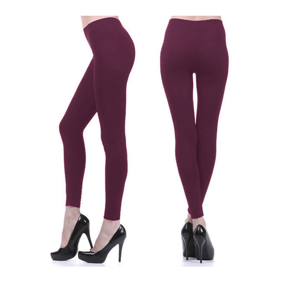 Buy Groversons Paris Beauty Ankle length Leggings for Women - Maroon Online-sonthuy.vn