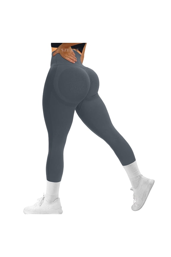 Seamless Leggings for Women Butt Lifting High Waist Yoga Pants Scrunch Booty Leggings Workout Tights