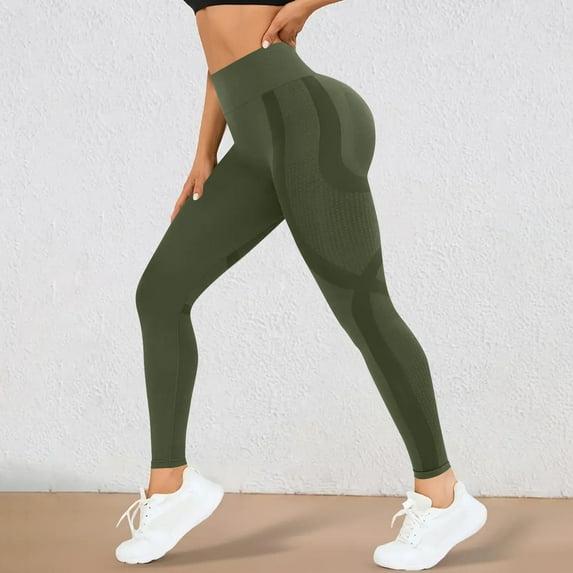 Seamless Leggings for Women High Waist Tummy Control Yoga Pants Workout Squat Proof Booty Lifting Fitness Athleisure Womens Leggings