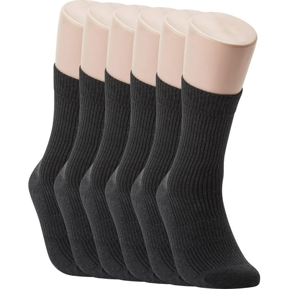 Seamless Long Socks For Women Fashion Cotton Ribbed Crew Multi Pack