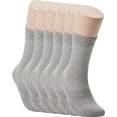 thumbnail image 1 of Seamless Long Socks For Women Fashion Cotton Ribbed Crew Multi Pack, 1 of 1