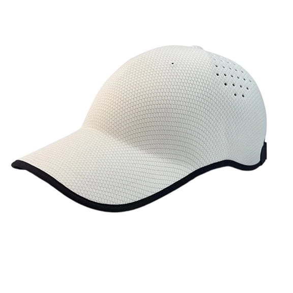 Seamless Molded Baseball Cap Quick Dry Cooling Running Hat Laser Perforated Golf Hat Mesh Breathable Athletic Cap, Unisex Outdoor Sun Hat Lightweight Sports Snapback Casual Trucker