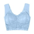 Seamless No Wire No Padding Bras for Women Straps Cotton Comfort Daisy