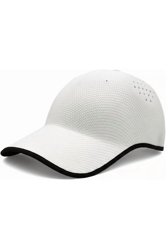 Seamless Packable Baseball Cap – Ultra-Lightweight & Breathable Sports Hat, Quick-Dry Washable Golf Travel Cap, Portable Crushable Design for Men & Women