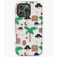 thumbnail image 1 of Seamless Pirate Colorful Kids Retro Phone Case for iPhone 16 15 14 13 12 11 Pro Max, 1 of 2