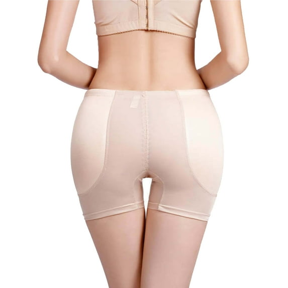 Seamless Plump Crotch Hip Enhancer, Breathable Padded Underwear for Women, Skin Tone, Extra Large