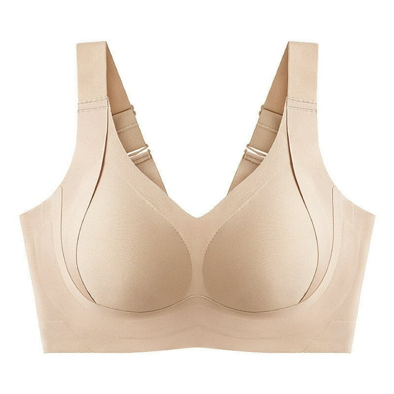 Seamless Plus Size Wire-Free Comfort Bra
