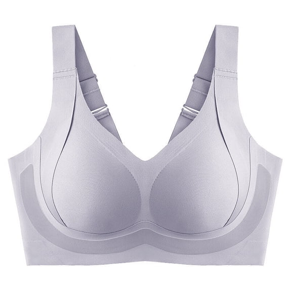 Seamless Plus Size Wire-Free Comfort Bra